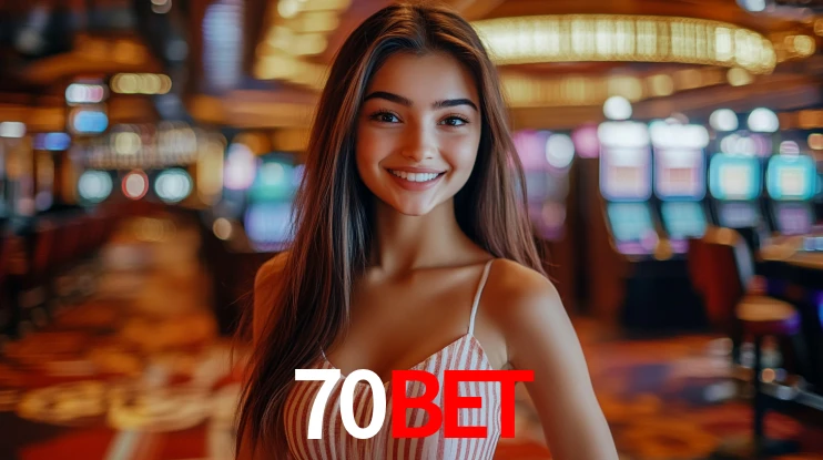 70bet Logo - Bônus com Rollover Justo
